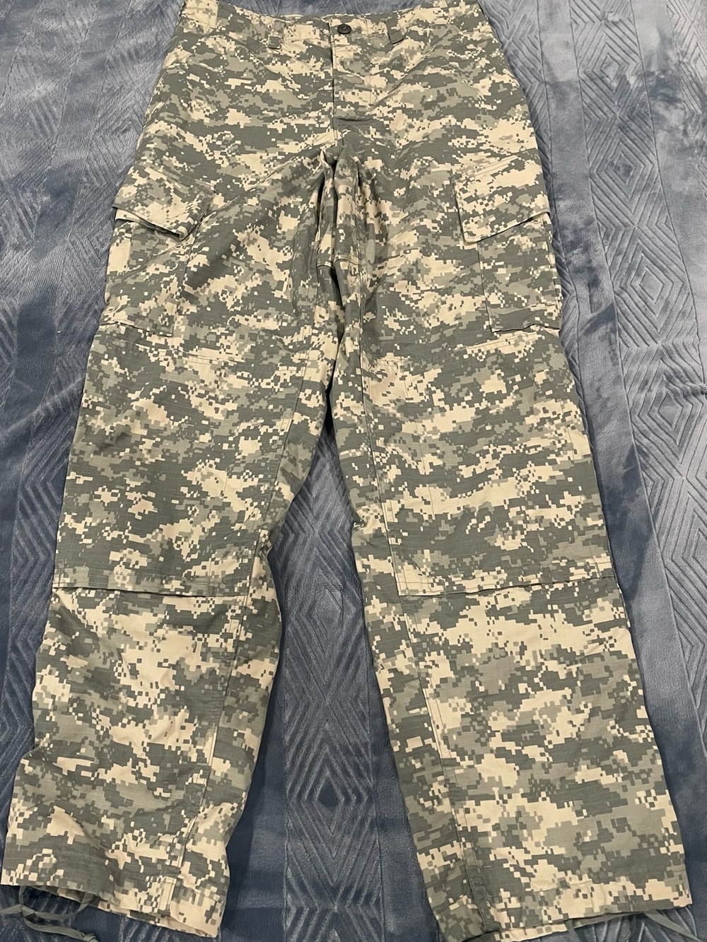 Men's Digital Camo Cargo Pants - Olive/Beige